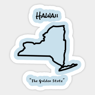 Truly Hawaii Sticker